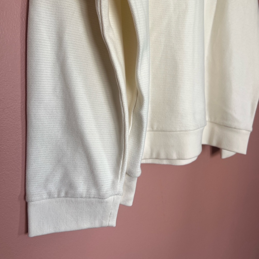 Massimo Dutti Men's Cream Sweater. Size XL. Like New. - Picture 5 of 6